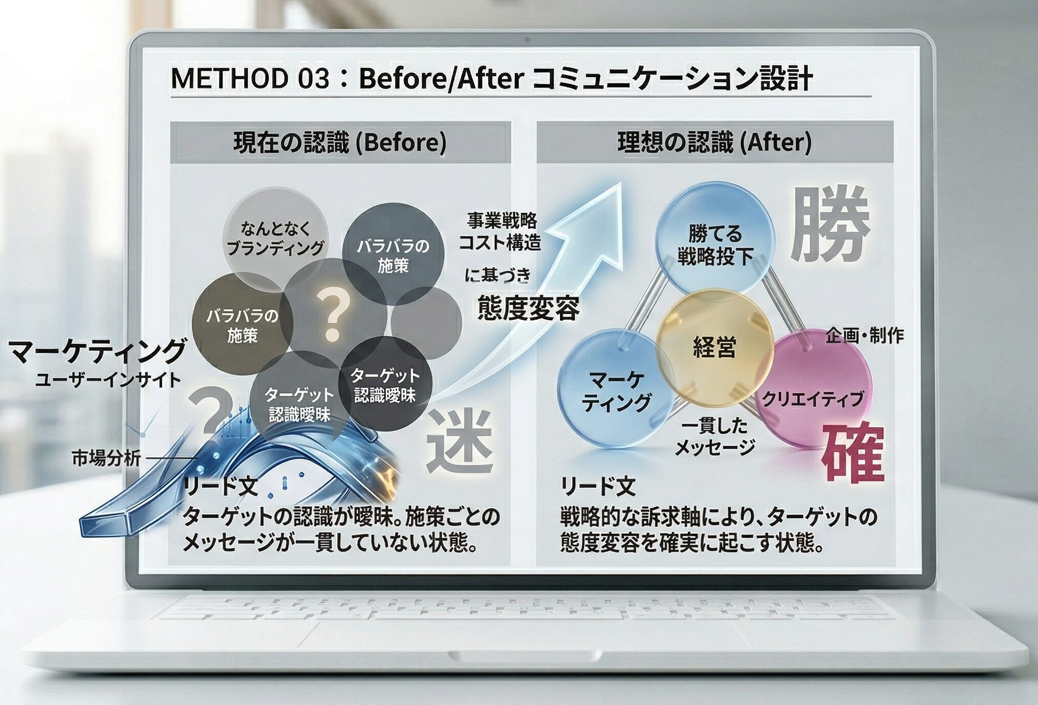 Before/After設計